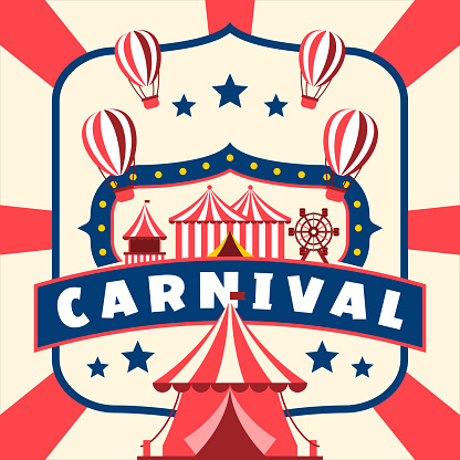 Carnival Banner Theme Vector Design