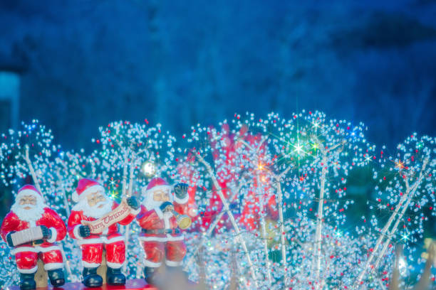 istock Sparkling Christmas illuminations in Hakone 1957413362