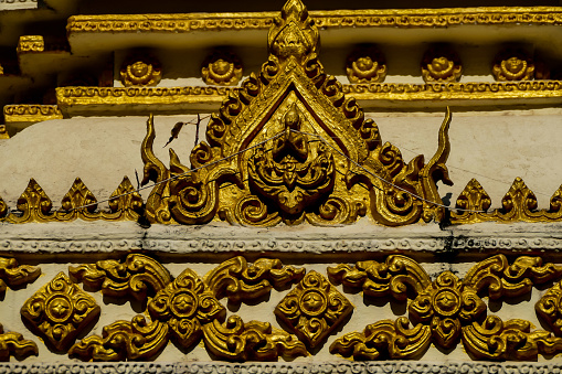 thai art on door, beautiful photo digital picture