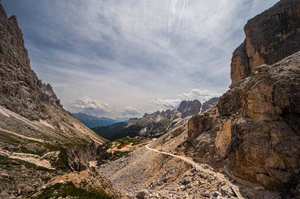 istock landscape inside the Catinaccio mountain range, Dolomites, Val di Fassa 1957442950