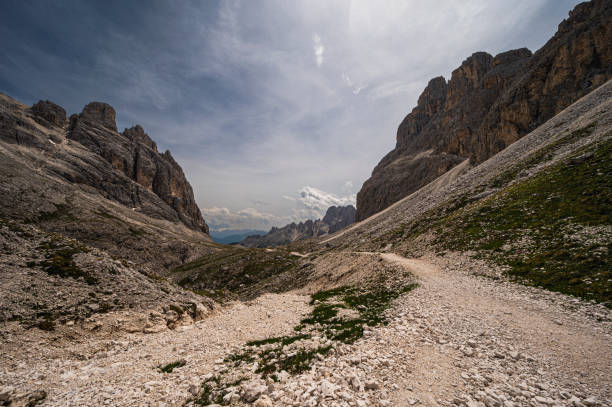 istock landscape inside the Catinaccio mountain range, Dolomites, Val di Fassa 1957466728