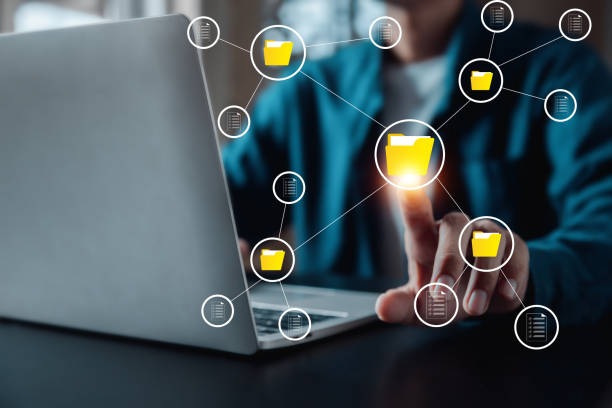 istock Performance checklist, businessman using checklist survey, filling out digital form checklist, take an assessment, questionnaire, evaluation, online survey, online exam. 1957482312