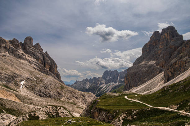 istock landscape inside the Catinaccio mountain range, Dolomites, Val di Fassa 1957486079