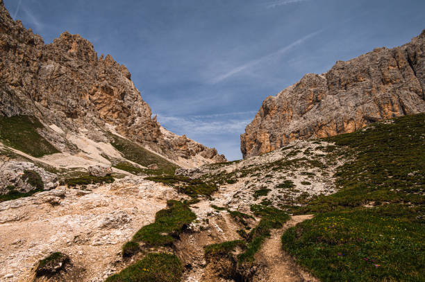istock landscape inside the Catinaccio mountain range, Dolomites, Val di Fassa 1957492460