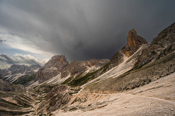 istock landscape inside the Catinaccio mountain range, Dolomites, Val di Fassa 1957502804