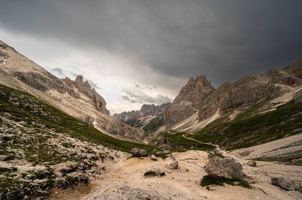 istock landscape inside the Catinaccio mountain range, Dolomites, Val di Fassa 1957507249