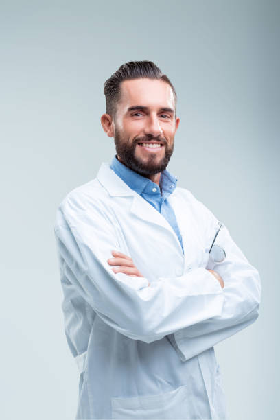 istock Optimistic doctor ready to provide friendly care 1957515706