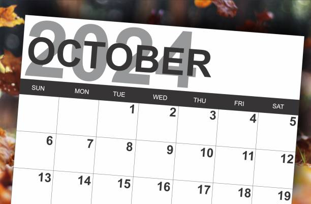 istock October 2024 heading on calendar page 1957516242