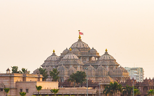 'Akshardham' means the divine abode of God. It is hailed as an eternal place of devotion, purity and peace. Swaminarayan Akshardham at New Delhi is a Mandir – an abode of God, a Hindu house of worship, and a spiritual and cultural campus dedicated to devotion, learning and harmony.