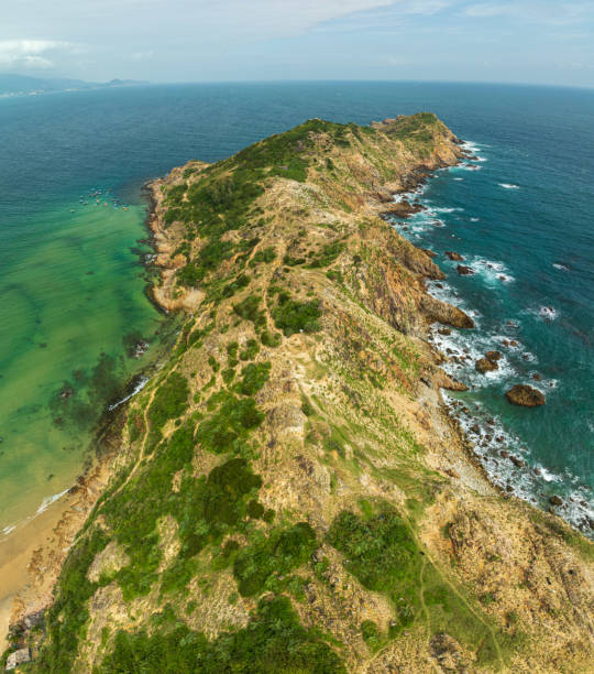 istock Drone view Eo Gio headland in Quy Nhon 1957571594