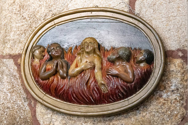 Part of an alabaster pulpit showing Christ healing the sick, within St Bartholomew the Less church in the grounds of St Bartholomew’s Hospital. The hospital was founded in 1123.