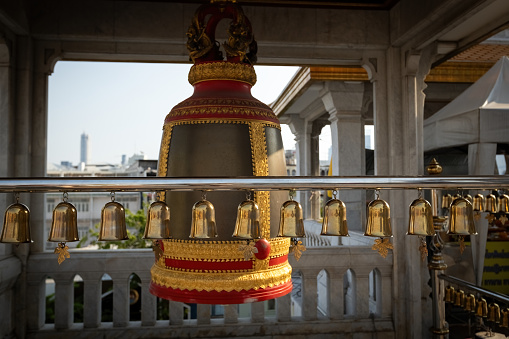 Wat Traimit (Golden Buddha) temple in Bangkok Thailand