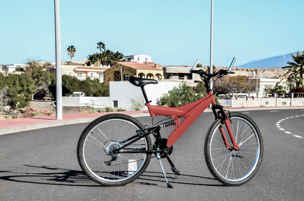 istock Full Suspension Mountain Bike 1957623053