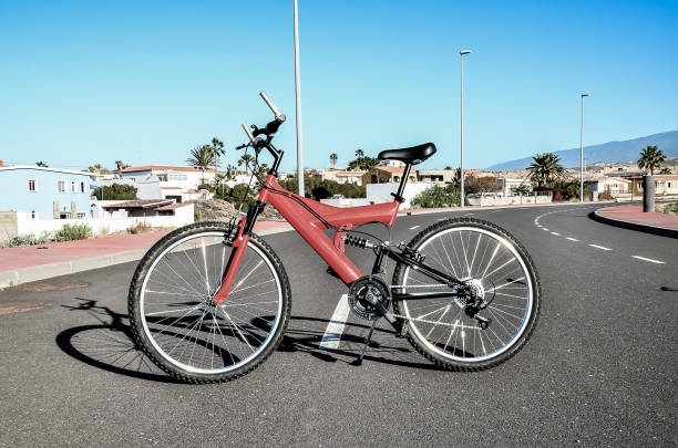 istock Full Suspension Mountain Bike 1957623076