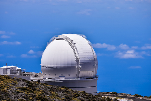 William Herschel Telescope (astronomical observatory) at La Palma.