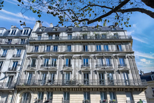 istock Paris, beautiful buildings, boulevard Voltaire 1957635672