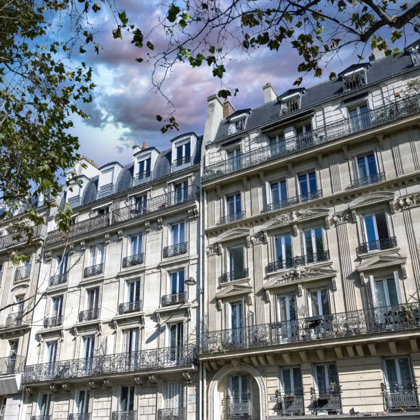 istock Paris, beautiful buildings, boulevard Voltaire 1957636206