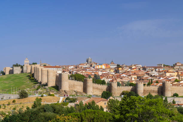 istock Medieval Walls in Avila, UNESCO site, Castile and Leon, Spain 1957637260