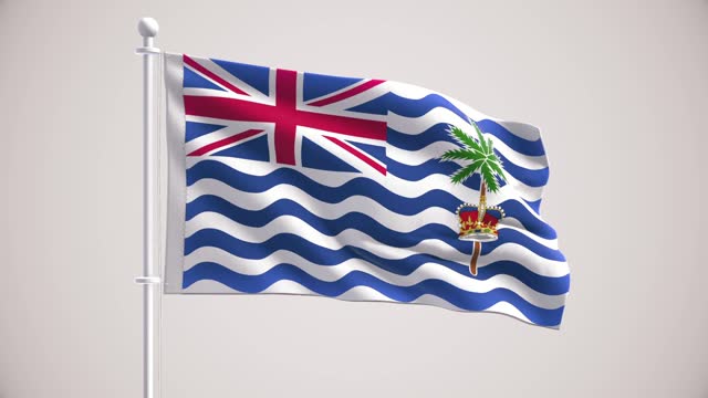 Flag of British Indian Ocean Territories + Alpha Channel