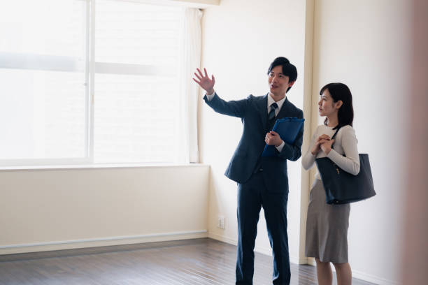 istock Young woman viewing a property 1957723315