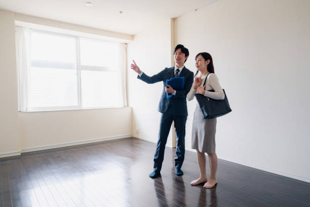 istock Young woman viewing a property 1957723333