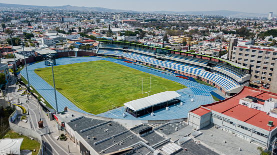 Queretaro, Mexico; April 21, 2023; Municipal Stadium