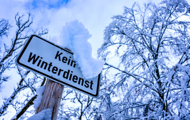 Winter in mountains