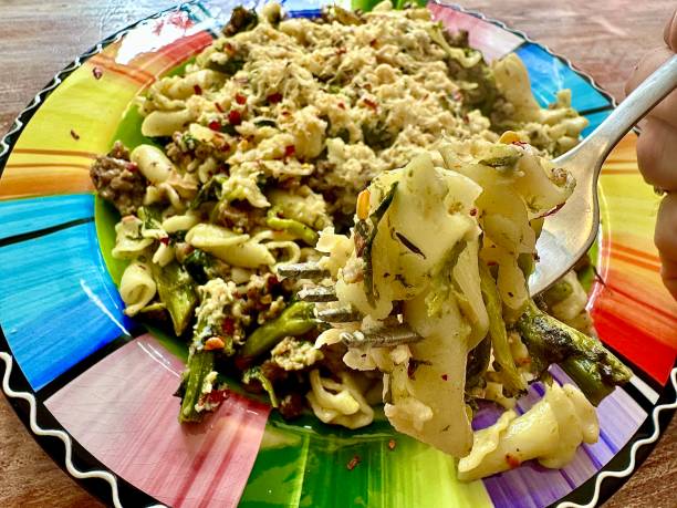 istock Campanelle Pasta Dish - with Italian Sausage 1957797881