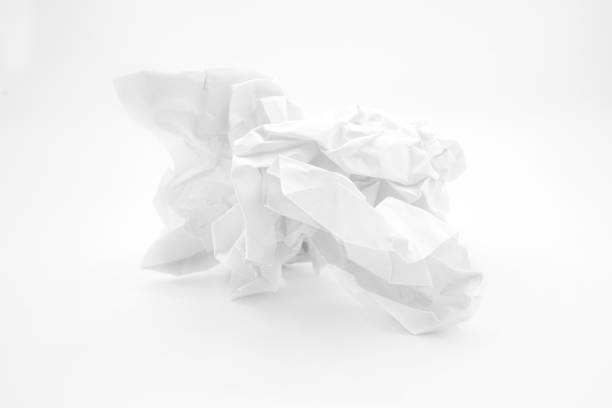istock Wrinkled paper, paper texture 1957860742