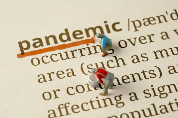 Dictionary: Pandemic - fotografia de stock