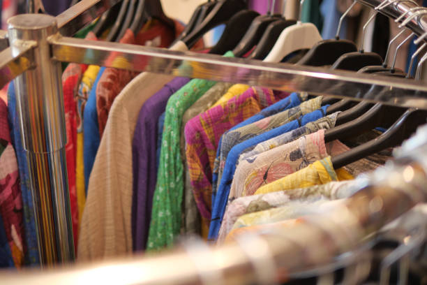 istock colorful women cloths display for sale 1958080862
