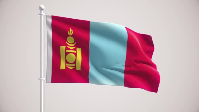 Flag of Mongolia + Alpha Channel