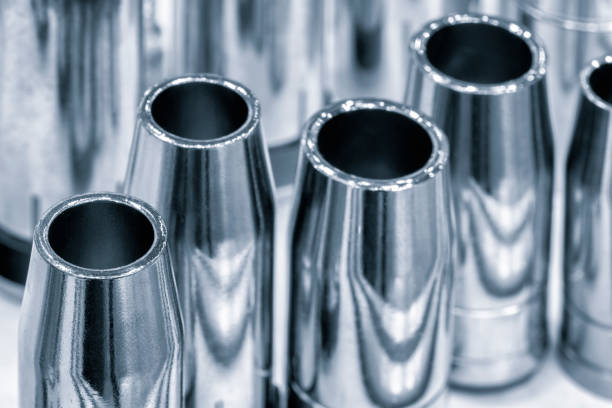 Photo of machines and pipes in a factory