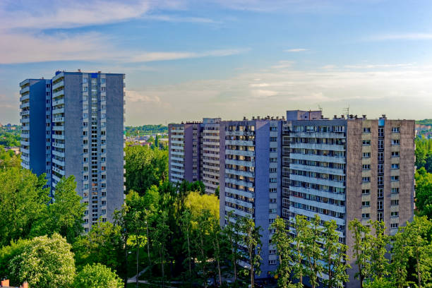 istock Beautiful summer day in Katowice 1958304213