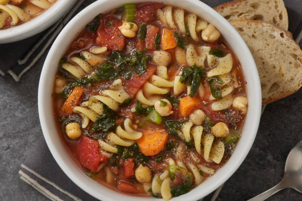 istock Chick Pea, Tomato and Noodle Soup 1958348369