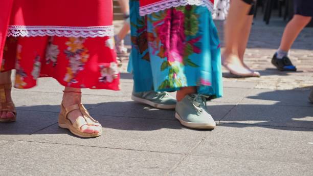 istock People Walking and Praying during Religious Procession Pilgrimage 1958399567