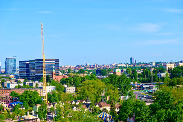 istock Beautiful summer day in Katowice 1958403755