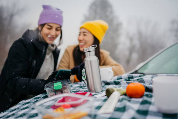 istock Snowy day and Mulled Wine 1958494418