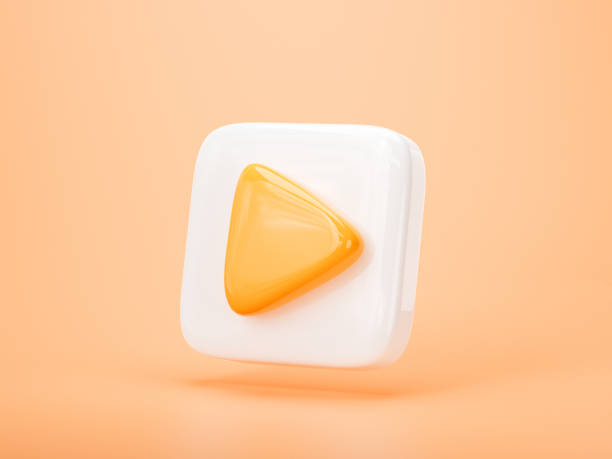 3D render illustrations. Play buttons, video players, and multimedia elements bring life to your web and app designs