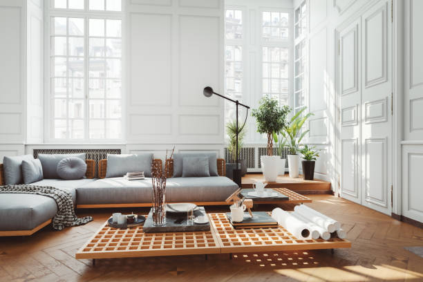 istock Modern European apartment interior 1958748581
