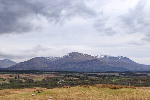 istock Majestic Scottish Highlands Under a Cloudy Sky 1958748776