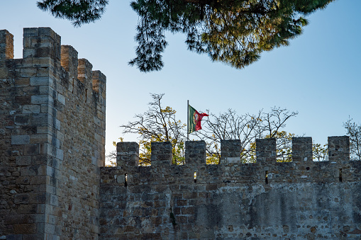 Lisbon, Portugal - Sep 30, 2023: Arco do Castelo, Lisbon, Portugal