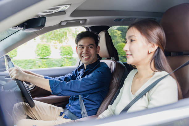 istock People enjoy their car in city. 1958804649