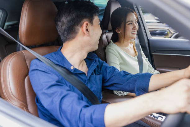 istock People enjoy their car in city. 1958807231