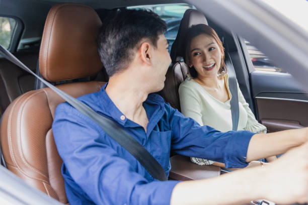 istock People enjoy their car in city. 1958810838