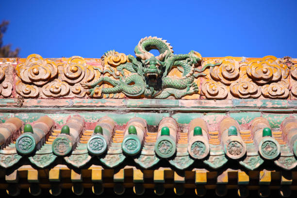 October 25, 2025, Beijing, China:The Imperial Palace located in Beijing, China,was the royal palace of the Ming and Qing dynasties.  It was formerly known as the Purple Forbidden City and is situated at the center of Beijing's central axis.  Centered around the three main halls, it covers an area of approximately 720,000 square meters and has a construction area of about 150,000 square meters.  There are over 70 large and small palaces.