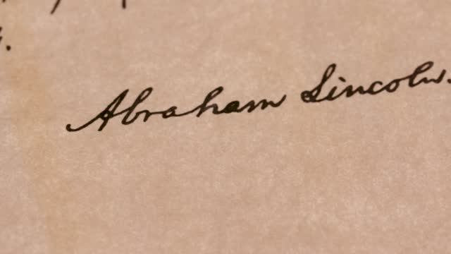 Gettysburg address historical document by abraham lincoln