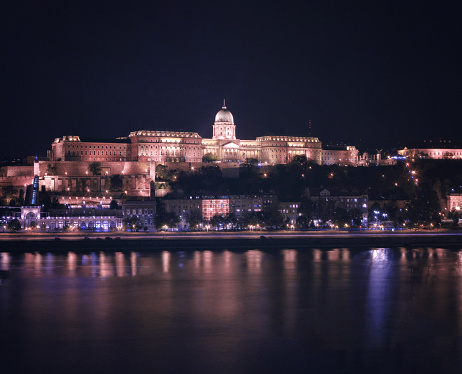 Buda Castle is the historical castle and palace complex of the Hungarian kings in Budapest.