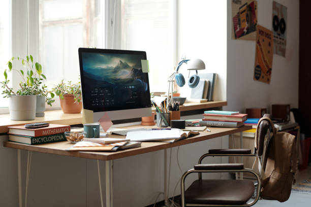 istock Workplace of solopreneur or student 1959207846