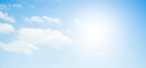 Sky Cloud Blue Background Cloudy summer Winter Season Day, Light Beauty Horizon Spring Brigth Gradient Calm Abstract Backdrop Air Nature View Wallpaper Landscape Cyan color Environment, Fluffy Climate